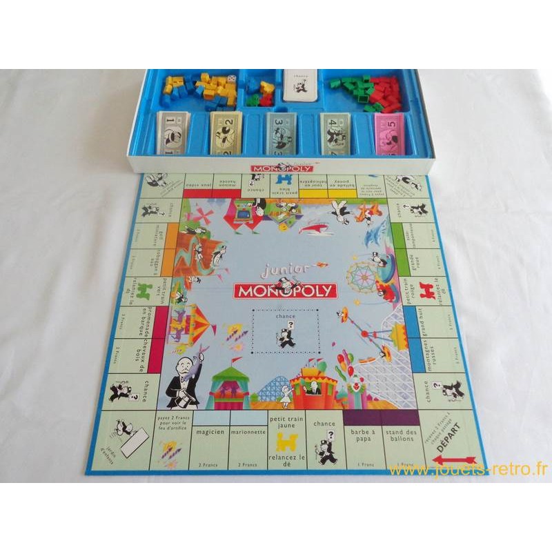 Jeu MONOPOLY Les Bons Voyage Parker 1994 - Édition Voyage Complète - Occasion