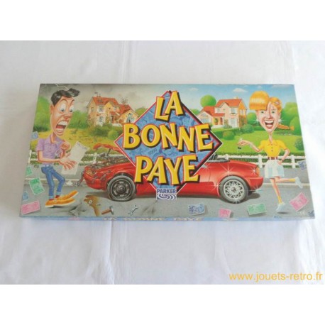 La bonne paye - Jeu Parker 1992 - jouets rétro jeux de société figurines et  objets vintage