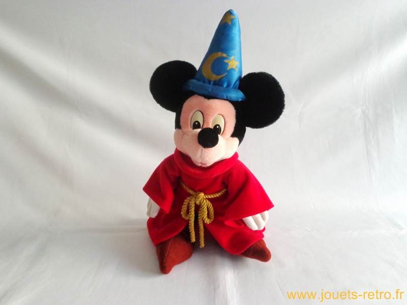 Peluche Fantasia Mickey Disneyland Paris - jouets rétro jeux de société  figurines et objets vintage