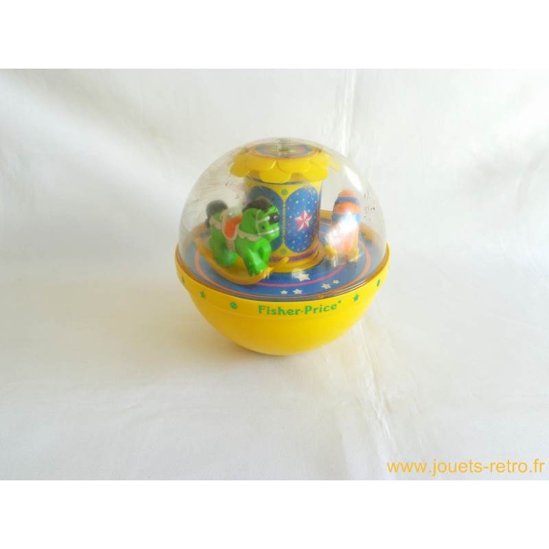 Culbuto musical Fisher Price 1985 - jouets r?�tro jeux de soci?�t?� figurines et objets vintage