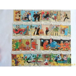 Jeu des 7 familles Tintin - Willeb 1977