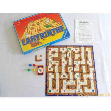 Labyrinthe - Jeu Ravensburger - jouets rétro jeux de société figurines et  objets vintage