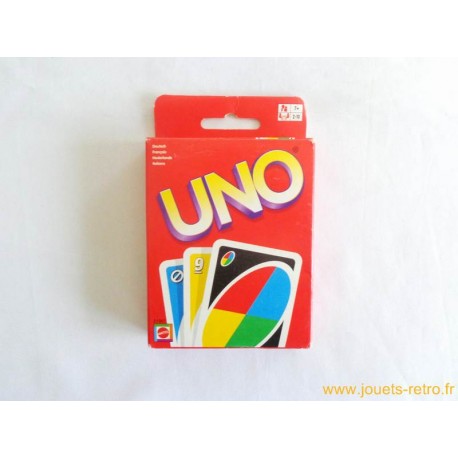 UNO - Jeu Mattel 2003 NEUF - jouets rétro jeux de société figurines et  objets vintage