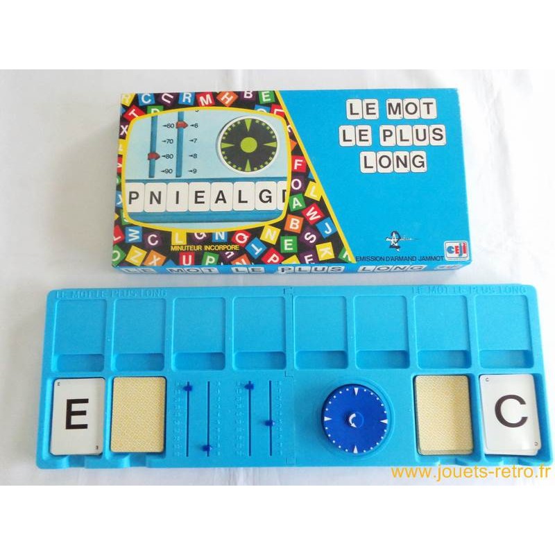Le Mot Le Plus Long Jeu CEJI 1976 Jouets R tro Jeux De Soci t Jeux Le mot le plus long jeu ceji 1976 jouets r tro jeux de soci t jeux