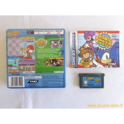 Sonic Advance + Sonic Pinball Party  - Jeu Game Boy Advance
