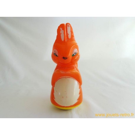 Ancien jouet culbuto penny toy poussah SNF SIC France 1920 La vieille dame