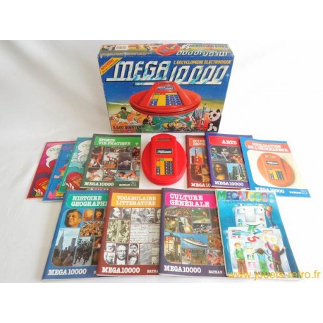 L'encyclopédie électronique Mega 10000 jeu Nathan 1982