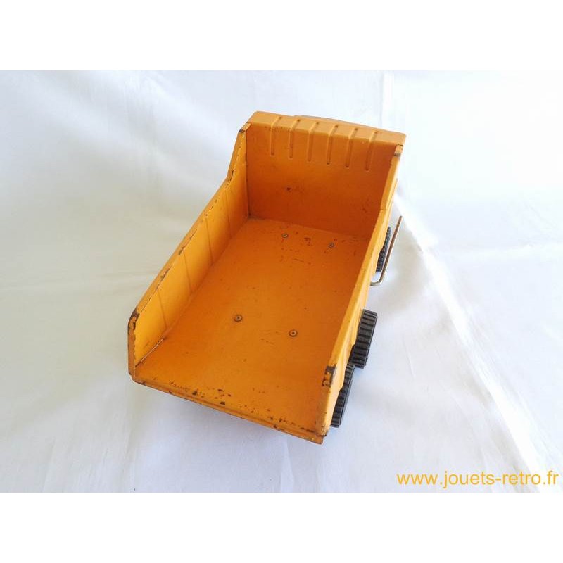 VINTAGE OLD PLASTIC TOY CAR TRUCK JUGOTRANSPORT MAN DIESEL TURBO YUGOSLAVIA