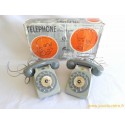 Téléphones électriques France jouet - Garlin Années 70