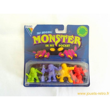 "Monster in my pocket" blister 4 figurines NEUF