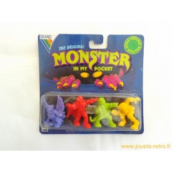 "Monster in my pocket" blister 4 figurines NEUF