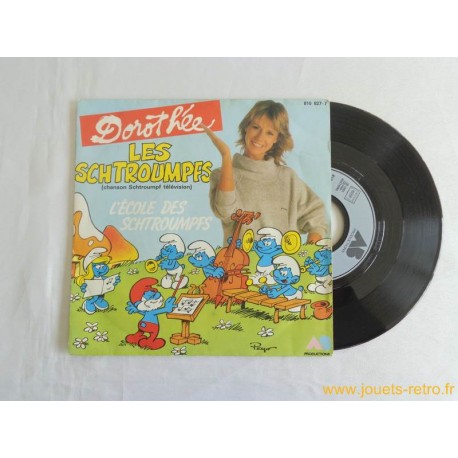 Dorothée "Les Schtroumpfs" - 45T Disque vinyle 