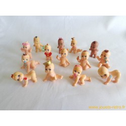 Lot de 14 figurines Babies Paciocchini
