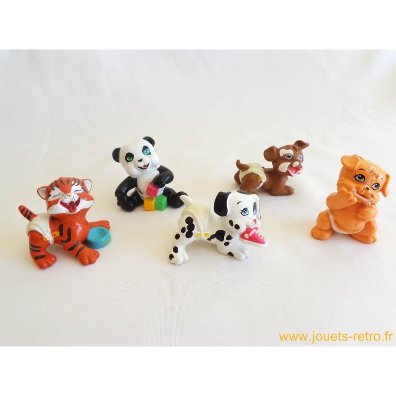 Mini figurines bébés et animaux