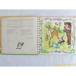Bambi Livre disque 33 T le Petit menestel 1955