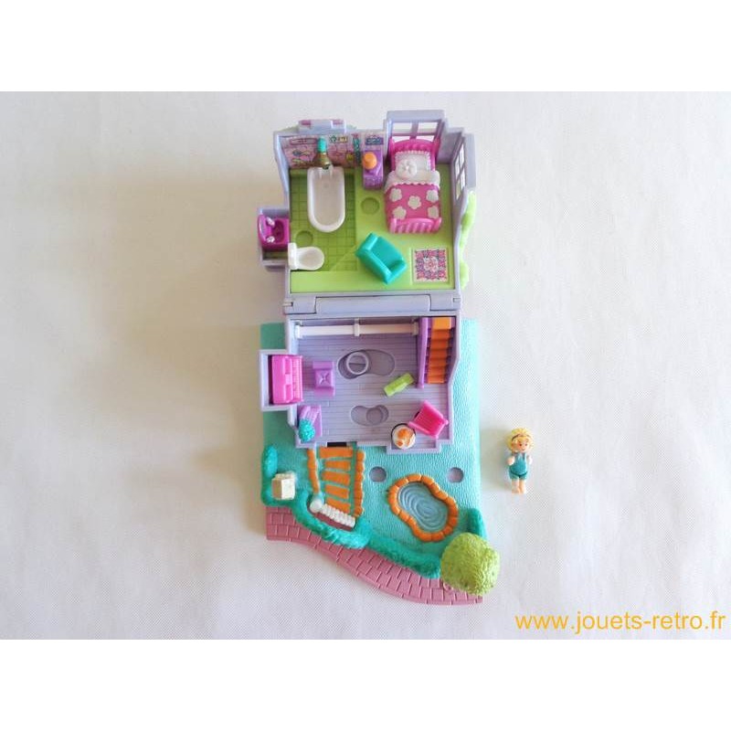 Dance studio Polly Pocket 1995 - jouets rétro jeux de société figurines et  objets vintage