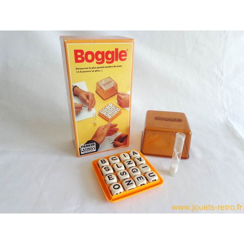 Jeu  BOGGLE (1978) * Jeu de lettres - muluBrok