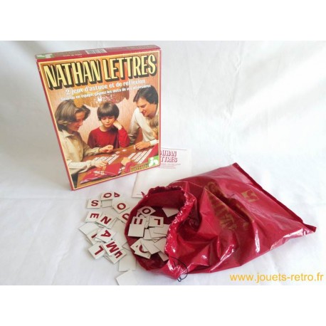 Nathan Lettres - jeu Nathan 1981
