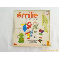 Emilie et ses amis - Livre disque 45T