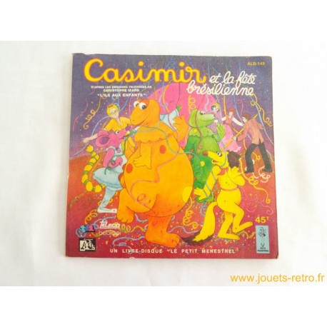 Casimir et le fête brésilienne - Livre Disque 45T