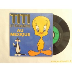 Titi et Sylvestre au Mexique - 45T disque vinyle