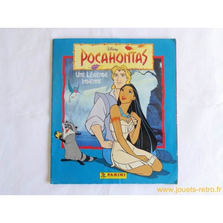 Album Panini Pocahontas Disney + poster Nesquik