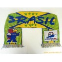 Echarpe football Brésil France 98