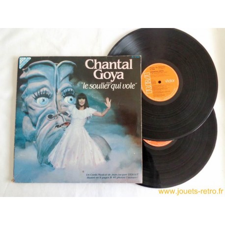 Chantal Goya dans "Le soulier qui vole" Album disque double 33T  