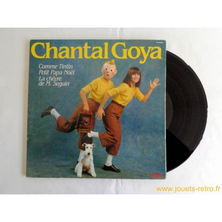 Chantal Goya Comme Tintin disque 33T  