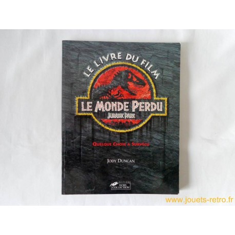 "Le monde Perdu Jurassic Park" le livre du film